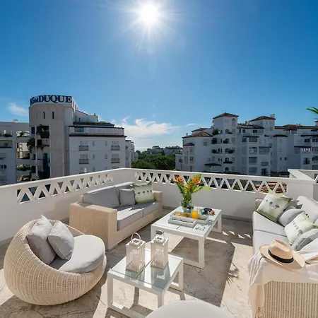 Wonderful Penthouse 3 Bedrooms In Puerto Banus -marbella Apartment