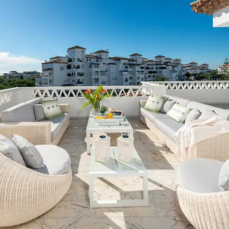 Wonderful Penthouse 3 Bedrooms In Puerto Banus -marbella Apartment *