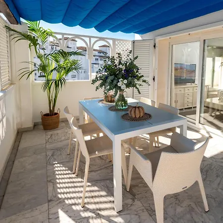 Wonderful Penthouse 3 Bedrooms In Puerto Banus -marbella Apartmán *